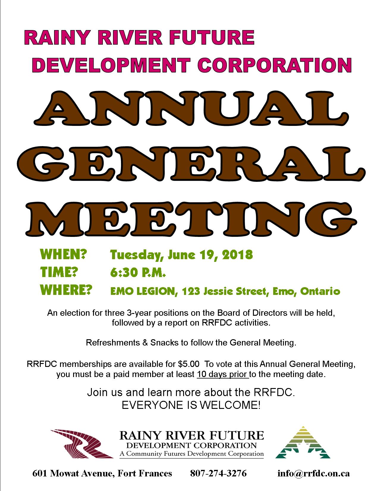 Agm Invite Template
